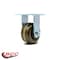 Service Caster 4 Inch High Temp Phenolic Wheel Rigid Caster with Roller Bearing SCC-30R420-PHRHT - alternate 5